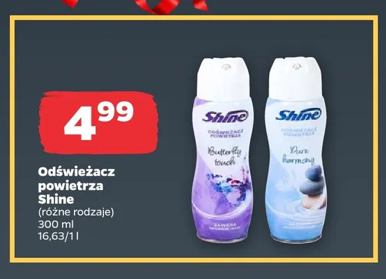 Odświeżacz powietrza Shine Pure harmony promocja w Netto