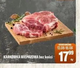 Karkówka wieprzowa bez kości promocja w Tomi Markt