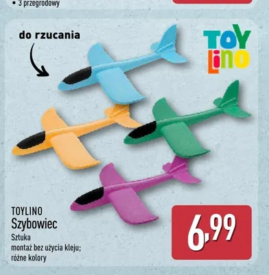 Szybowiec TOYLINO promocja w Aldi