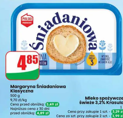 Margaryna klasyczna promocja w Dino