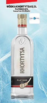 Wódka Khortytsa Platinum promocja w TOPAZ