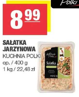 Sałatka jarzynowa Kuchnia Polki promocja w SPAR