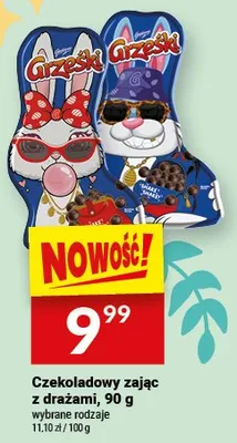 Czekoladowy zając z jajkami promocja w Twój Market