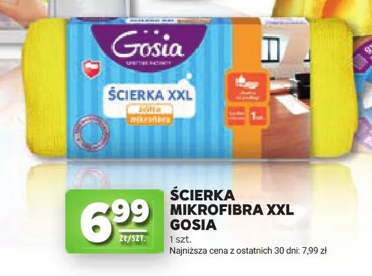 Ścierka mikrofibra XXL Gosia promocja w Stokrotka