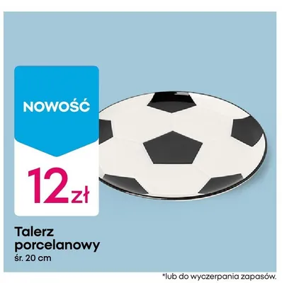 Talerz porcelanowy promocja w Pepco