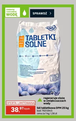 Sól tabletkowa Dpm promocja w Leroy Merlin