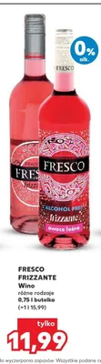 Wino bezalkoholowe Fresco Frizzante Alcohol Free Owoce Leśne promocja w Kaufland