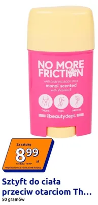 Sztyft do ciała przeciw otarciom The Beauty Dept. No More Friction promocja w Action