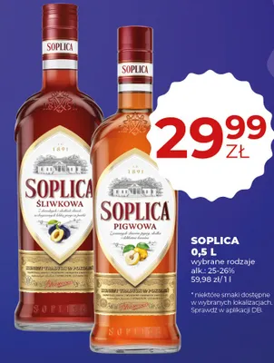 Wódka Soplica Pigwowa 0,5L promocja w Duży Ben