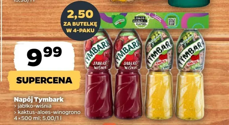 Napój Tymbark promocja w Netto