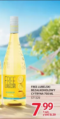 Napój bezalkoholowy Lubelski Free Cytryna promocja w Selgros