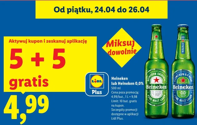 Piwo promocja w Lidl