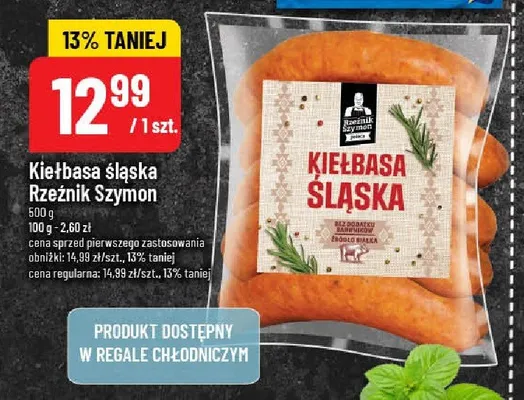 Kiełbasa śląska regionalna Jbb bałdyga promocja w POLOmarket