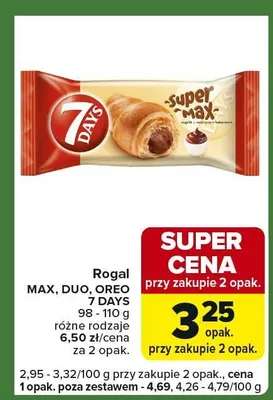 Rogal MAX, DUO różne rodzaje promocja w Carrefour Express