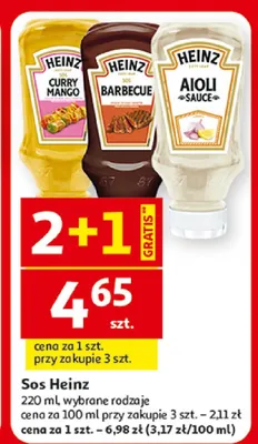 Sos Heinz promocja w Auchan