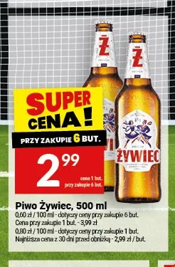 Piwo Żywiec promocja w Twój Market