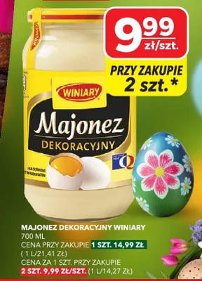 Majonez dekoracyjny promocja w Top Market