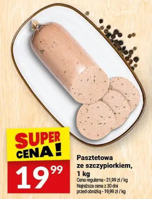 Pasztetowa ze szczypiorkiem promocja w Twój Market