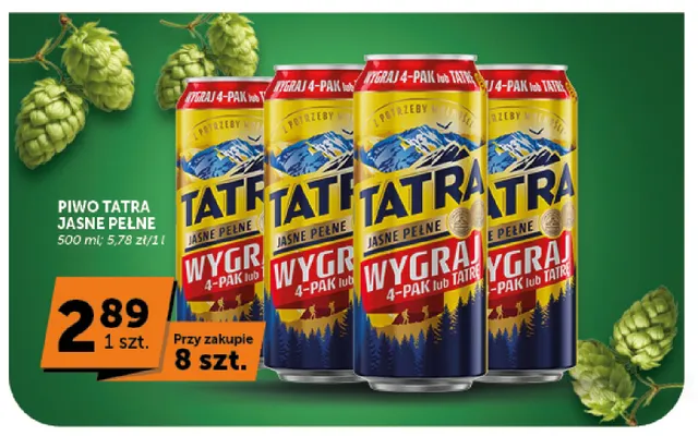 Piwo Tatra promocja w ABC