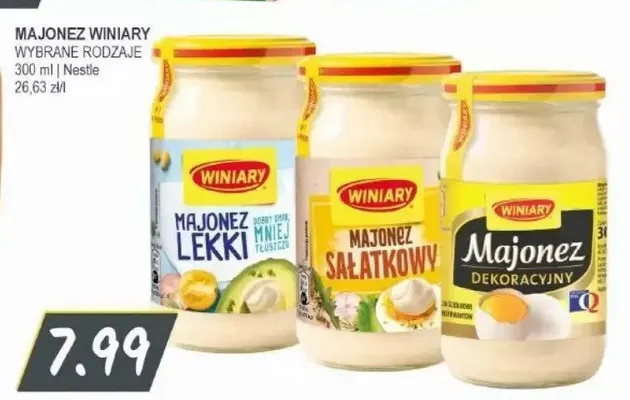Majonez Lekki Winiary promocja w Słoneczko