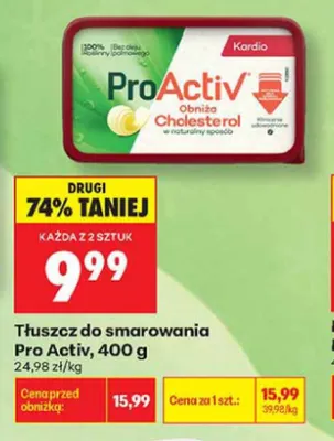 do smarowania ProActiv Kardio promocja w Biedronka