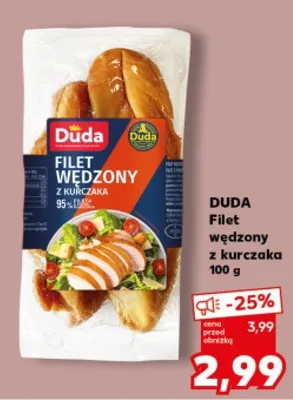 Filet wędzony z kurczaka promocja w Kaufland