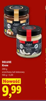 Krem orzechowy Deluxe promocja w Lidl