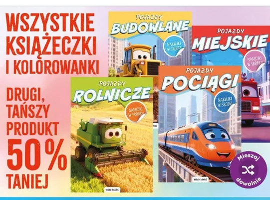 Książeczka Pojazdy Miejskie Kiddo Books promocja w Dino