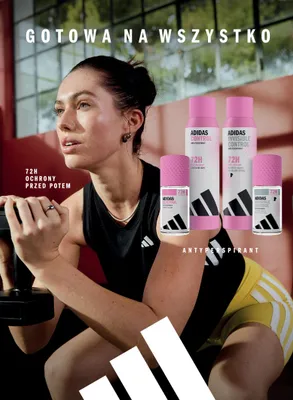 Antyperspirant Adidas Control 72H promocja w Hebe