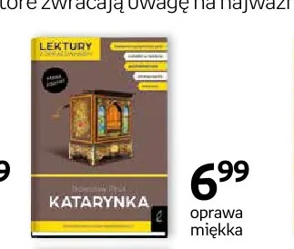 Książka Katarynka Bolesław Prus oprawa miękka promocja w Empik