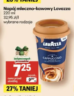 Napój mleczno-kawowy Lavazza promocja w Delikatesy Centrum