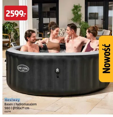 Basen z hydromasażem Bestway promocja w Jula