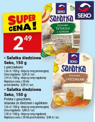 Sałatka śledziowa z pieczarkami promocja w Twój Market