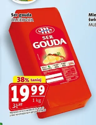 Ser gouda Mlekovita promocja w Prim Market