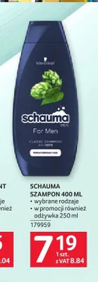 Szampon SCHAUMA 400ml promocja w Selgros