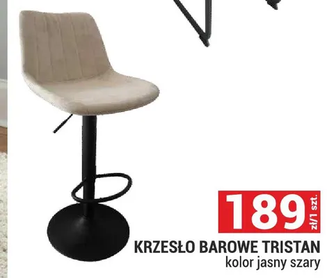 Krzesło barowe Tristan promocja w Merkury Market