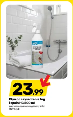 Płyn do czyszczenia fug i spoin HG promocja w Bricomarche