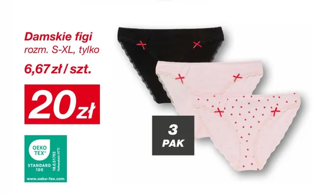 Damskie figi promocja w KiK