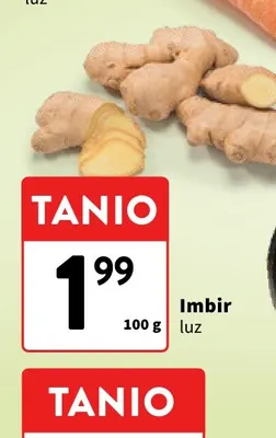 Imbir promocja w Intermarche
