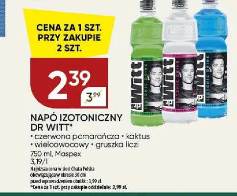 Napój izotoniczny multifruit Arctic plus promocja w Chata Polska