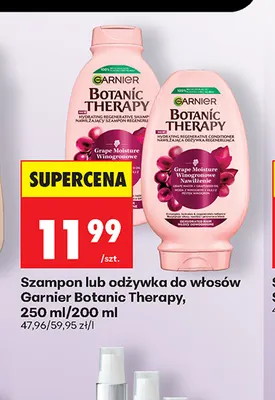 Odżywka do włosów Garnier Botanic Therapy promocja w Biedronka