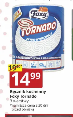Ręcznik kuchenny Foxy Tornado promocja w Prymus AGD