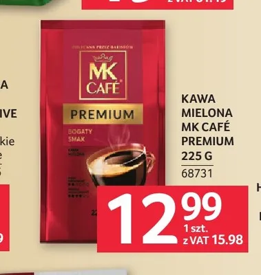 Kawa mielona MK Café Premium promocja w Selgros