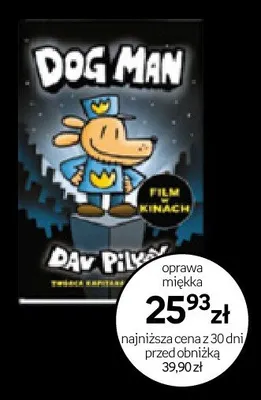 Książka Dog Man oprawa miękka promocja w Empik