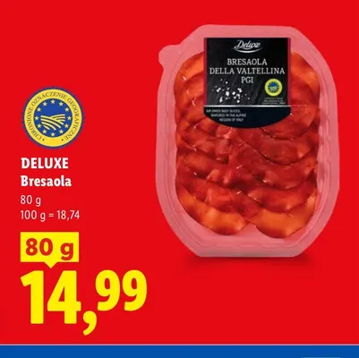 Bresaola Deluxe promocja w Lidl