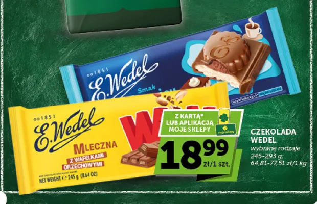 Czekolada E.Wedel promocja w Groszek