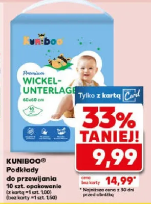 Podkłady do przewijania promocja w Kaufland