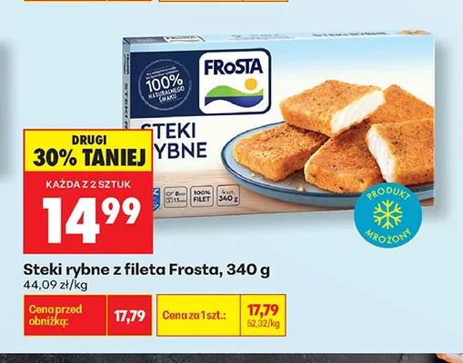 Steki rybne z fileta Frosta promocja w Biedronka