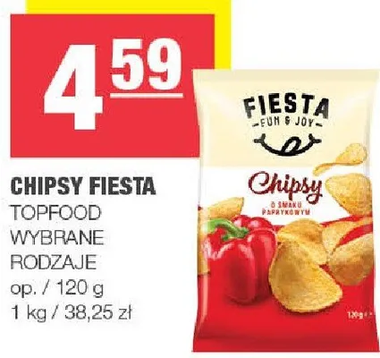 Chipsy Fiesta promocja w SPAR