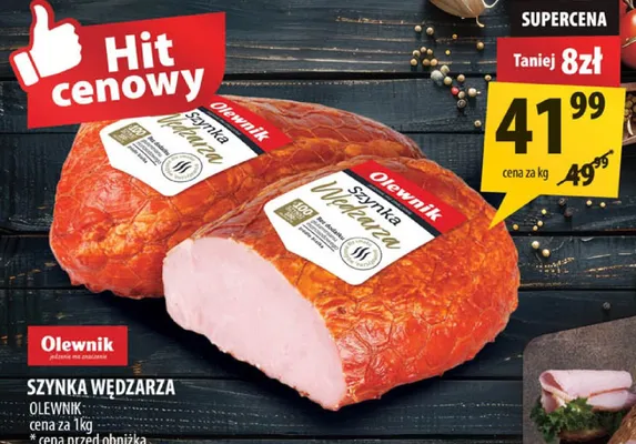 Szynka wędzona promocja w Arhelan